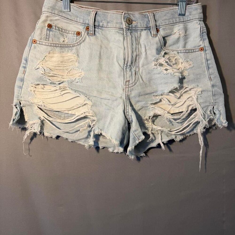 American Eagle Outfitters distressed denim shorts